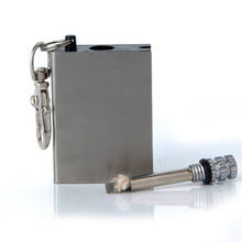 HOT 1pcs Stainless Steel Torch Lighters Kerosene Oil Flame Lighter Million Matches Flint Fire Starter 2024 - buy cheap