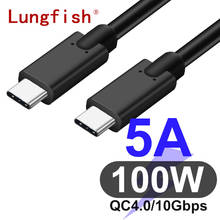 USB 3.1 USB C to Type C Cable PD 100W 10Gbps 4K HD Fast Charge QC 4.0 for Huawei Samsung MacBook Pro iPad  Type C all devices 2024 - buy cheap