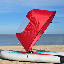 Ightweight-Tabla de Paddle Sup para Kayak, bote de remos, plegable, para viento, con ventana transparente, accesorio de navegación para derrapar, 42 "/108cm 2024 - compra barato