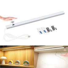 Smart Led Wall Lamp 5V USB Hand Sweep Switch Motion Sensor Kitchen Cabinet Corridor WC Indoor Toilet Backlight Bar Strip Light 2024 - buy cheap