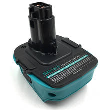 Conversor adaptador mak1820 para makita, conversor de bateria de íon de 18v bl1830 bl1860 para dewalt dc9096 ni-cd ni-mh, ferramentas para bateria 2024 - compre barato