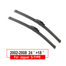Escobilla de limpiaparabrisas para Jaguar S-TYPE, accesorios de coche, limpiaparabrisas de ventana delantera, 2002-2008 2024 - compra barato
