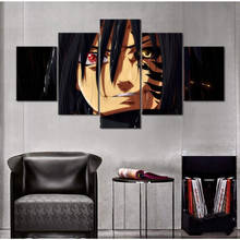 Arte de pared de 5 piezas, carteles de Anime de Manga Ninja, imágenes e impresiones de figuras modernas, decoración de pared para el hogar y sala de estar, pinturas 2024 - compra barato
