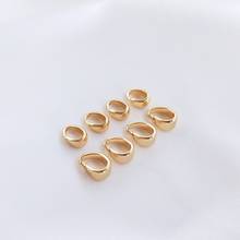 Real Gold Plated Hanging Seed Clasps Clip Hooks Holding Pendant Buckles Charms Connectors DIY Jewelry Making Accessories 2024 - buy cheap