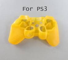 Силиконовый чехол 1 шт./лот, защитный чехол для контроллера Sony Playstation 3, силиконовый гелевый резиновый чехол для PS3 2024 - купить недорого