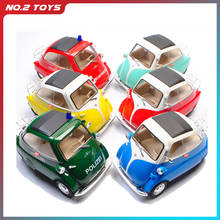 Modelo de coche de aleación BMW Isetta 1:18, Mini vehículos de simulación, decoración, colección de regalo, juguete de fundición a presión, juguete para niños 2024 - compra barato