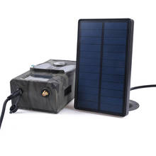 Outdoor Solar Panel Charger Hunting Trail Camera Battery Charger 9V Output For Suntek HC-300M HC-700M HC700G Hunting Cameras 2024 - buy cheap