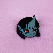 Mugi the Blue Oni enamel pin badge Japanese anime jewelry 2024 - buy cheap