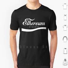 Ethereum Classic T Shirt T Shirt 6xl Cotton Cool Tee Ether Ethereum Ethereum Classic Ether Classic Crypto Cryptocurrency 2024 - buy cheap