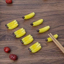 4 шт./компл. творческая вилка стойка для палочек для еды Поддержка посуда для Кухня ужин японский Стиль милые под заказ для бананов, держатель для палочек 2024 - купить недорого