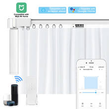 Cortina inteligente do motor cego alexa eco google mijia mi casa tuya controle de wi-fi broadlink rf cortinas palco elétrica 2024 - compre barato