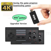 900 4K Games USB Wireless Console Classic Game Stick Video Game Console  8 Bit Mini Retro Controller HD Output Dual Player HD 2024 - buy cheap