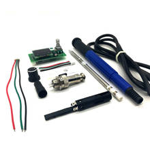 Temperature Controller DIY Kits Digital Display T12 Soldering Station DIY Kit Controller Board Soldering Iron Handle LED 2024 - buy cheap
