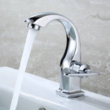 Bathroom Faucet Zinc Alloy Basin Faucet Deck Mounted Sink Single Cold Single Handle Tap Corrosion Resistance Taps Torneira 2024 - buy cheap