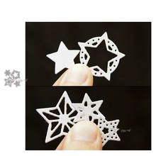 Mmao Crafts Metal Steel Cutting Dies New 4Pcs Star Pentagram Stencil For DIY Scrapbooking Paper/photo Cards Embossing Dies 2024 - buy cheap