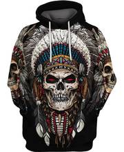 hot sale Native Indian 3D Hoodies/sweatshirts Men Women New Fashion Hooded winter Autumn Long Sleeve streetwear Pullover-10 2024 - buy cheap