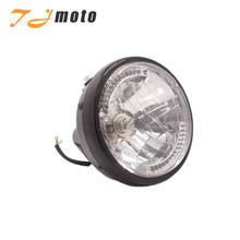 12v 35w 7" Motorcycle Halogen Headlight With LED Turn signals For Harley Bobber Custom Chopper Cafe Racer Cruiser Metric Bike 2024 - buy cheap