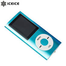 Leitor de mp3 iceice, mini jogador de música do esporte com 16gb/32gb cartão sd, 1.8 Polegada tela, rádio fm, e-book, alta fidelidade portátil walkman mp 3 2024 - compre barato