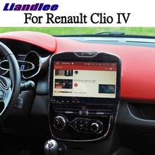 Liandlee автомобильный мультимедийный плеер NAVI для Renault Clio IV Lutecia 2012 ~ 2018 LHD RHD CarPlay адаптер радио GPS экранная навигация 2024 - купить недорого