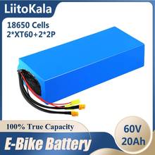 LiitoKala 60V 20ah 18650 16s7p Electric scooter bateria 60v 20AH Electric Bicycle Lithium Battery pack 3000W ebike batteries 2024 - buy cheap