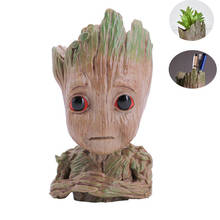 Buy Strongwell Wronged Baby Groot Doll Figurine Flower Pot Pen Holder Tree Man Model Toy Guardians Groot Action Figures Kids In The Online Store Strongwell Official Store At A Price Of 12 79