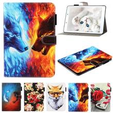 Cover For iPad Air 3 10.5 iPad 2019 10.2 Case Leatherwith Pencil Holder Wolf Folio Flip Funda for iPad 7th Generation Case Capa 2024 - buy cheap