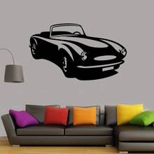 Retro Carros Decalques removível home decor Vinil Adesivo de Parede sala de estar quarto quarto decoração da parede Arte mural Y30 2024 - compre barato