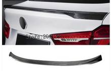 Para bmw x6 x series x6 f16 2015 2016 2017 2018 alta qualidade material de fibra carbono spoiler traseiro cauda tronco asa bota 2024 - compre barato