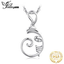 JewelryPalace Indian Ganesh 925 Sterling Silver Pendant Nacklace Cute Cubic Zirconia Simulated Diamond Pendant Women No Chain 2024 - buy cheap