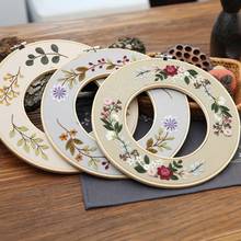 European  Style Flowers DIY Embroidery Ribbon Set Beginners  Embroidery Shed Sewing Kit Cross-stitch Crafts 2024 - buy cheap