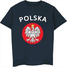 Poland Pride Vintage Style Polish Eagle T-shirt Men's Cotton Short Sleeve T Shirt Hip Hop Tees Tops Harajuku Streetwear Fitness 2024 - buy cheap