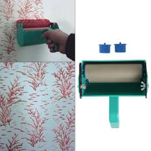 Máquina de pintura de parede cor única 5 "sem rolo ferramenta de pintura de parede padrão 3d ferramentas de pintura de papel de parede 2024 - compre barato