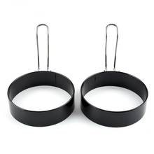 Molde moldeador de huevos fritos de acero inoxidable, herramientas de cocina con Clip de fijación, para tortilla, accesorios de cocina 2024 - compra barato