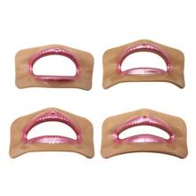 4pcs/set Dental Lab Denture Mouth Lip Model Measurement Tool Different Mouth Shape Tooth Alignment Check Measuring Test 2024 - buy cheap