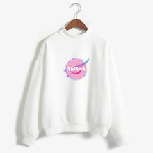 2020 new Hoodies Women Ariana Grande Letters Printed Pastel Colors Sweatshirt Moletom Feminino 2024 - buy cheap