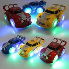 1pcs Mini Car Music Light Up Baby Electric Model Boys And Children Self-driving Small Toys Birthday Christmas Gift For Children 2024 - buy cheap