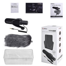 Comica-micrófono eléctrico CVM-V30 PRO para cámara, condensador de vídeo direccional supercardioide, para Canon, Nikon, Sony, DSLR 2024 - compra barato
