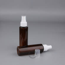 50pcs/Lot Empty 100ml Amber Plastic Spray Bottle 10/3oz Atomizer Perfume Bottle Disinfectant Bottle Refillable 2024 - buy cheap