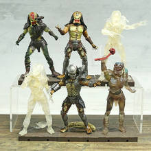 Hiya Toys-figura de acción de Predator, juguete de 12cm, Berserker, Invisible, rastreador, Predator 2024 - compra barato