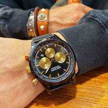 Мужские спортивные часы MEGIR, армейские водонепроницаемые наручные часы с хронографом и полностью стальным сетчатым ремешком, 2020 2024 - купить недорого