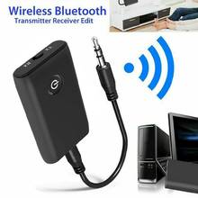 2 в 1 Bluetooth 5,0 передатчик приемник ТВ ПК автомобильный динамик 3,5 мм AUX Hifi музыкальный аудио адаптер/наушники автомобиль/домашнее стерео устройство 2024 - купить недорого