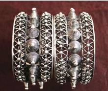 Jewelry Pearl Bracelet  2PC National characteristics Handmade Miao Silver Bracelet style Fine jewe Noble Free Shipping 2024 - buy cheap
