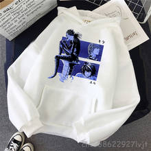 Oversized Hoodie Death Note Kawaii Dropshipping Harajuku Top Undefined Popular Long Sleeve Kawaii Clothes Women Sweatshirt 2024 - buy cheap