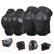1 Pair Cycling Knee Brace and Elbow Guards Bicycle MTB Bike Motorcycle Riding Knee Support Protective Pads Guards Cycling Knee 2024 - buy cheap