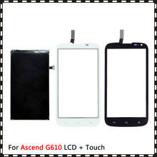 New High Quality 5.0'' For Huawei Ascend G610 Lcd Display With Touch Screen Digitizer Sensor 2024 - buy cheap