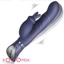 Vibrador de conejo para mujer juguetes sexuales, vibrador de punto G, consolador de doble vibración, clítoris femenino, Vagina de silicona, impermeable, juguete sexual para adultos 2024 - compra barato