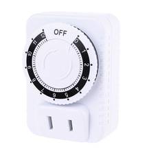 Ac 110v 12 horas tomada mecânica interruptor temporizador de tomada para eletrodomésticos controle dropshipping 2024 - compre barato