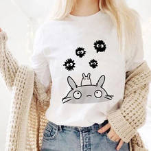 Camisetas simples para mujer, camiseta de Primavera de Soot, estampado Kawaii, top informal para mujer, ropa nueva Hipster 2021 2024 - compra barato