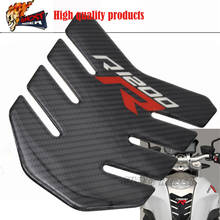 Motorcycle 3D Carbon Look Tank Pad Protector Sticker Case fit for BMW R1200R R1200 R Tank Decal 2024 - buy cheap