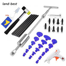 2 in 1 Slide Hammer Reverse Hammer Paintless Car Dent Repair Tools Auto Car Body Dent Puller Kit Glue Tabs Suction Cups 2024 - buy cheap